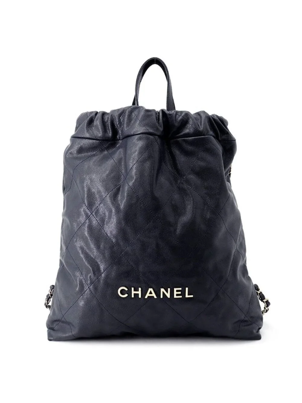 Chanel Backpack 22 Large Caviar Leather